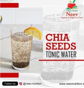 chia seeds tonic water