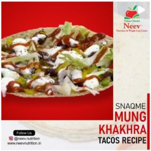 mung khakhra tacos