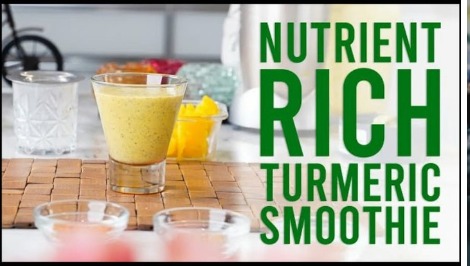 nutrient rich turmeric smoothie