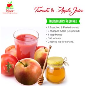 tomato & apple juice