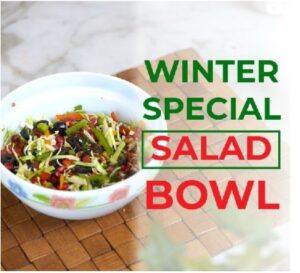 winter special salad bowl